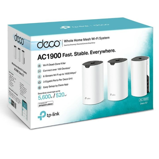 System WiFi Deco S7(3-pak)  AC1900