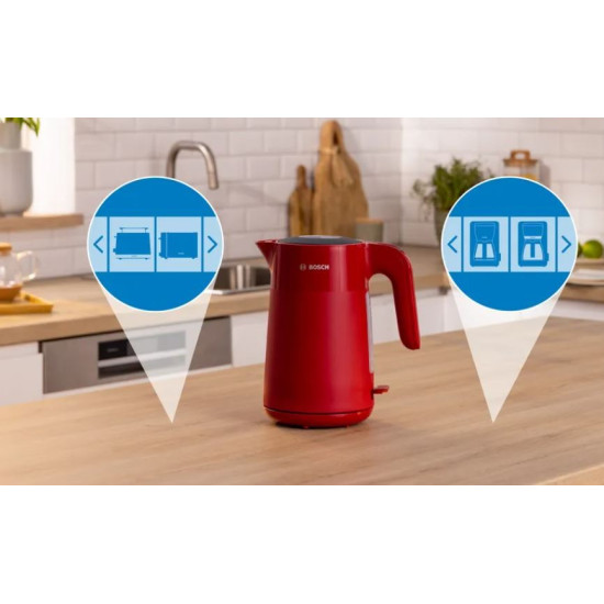 Czajnik 1,7l MyMoment TWK2M164 czerwony