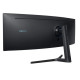 Monitor 49 cali LS49C950UAUXEN VA 5120x1440 DQHD 32:9 2xHDMI 1xUSB-C (90W) 1xDP 3xUSB 3.0 LAN (RJ45) 4ms HAS głośniki zakrzywiony 3 lata on-site