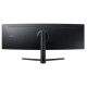 Monitor 49 cali LS49C950UAUXEN VA 5120x1440 DQHD 32:9 2xHDMI 1xUSB-C (90W) 1xDP 3xUSB 3.0 LAN (RJ45) 4ms HAS głośniki zakrzywiony 3 lata on-site