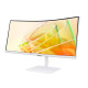 Monitor 34 cale LS34C650TAUXEN VA 3440x1440 UWQHD 21:9 1xHDMI 1xDP 2xTB 4.0 (90W/15W) 3xUSB 3.0 LAN (RJ45) 5ms 100Hz HAS+PIVOT zakrzywiony głośniki bi