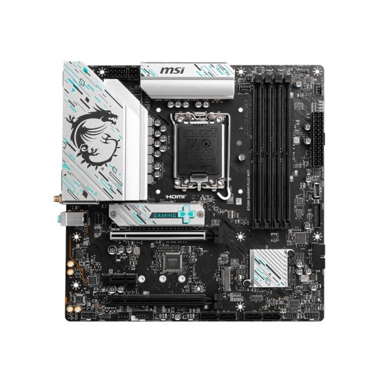Płyta główna B760M GAMING PLUS WIFI s1700 4DDR5 DP/HDMI mATX 