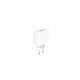Ładowarka PowerDelivery USB-A USB-C 20W Biała 