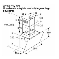Okap DWK65DK20 biały