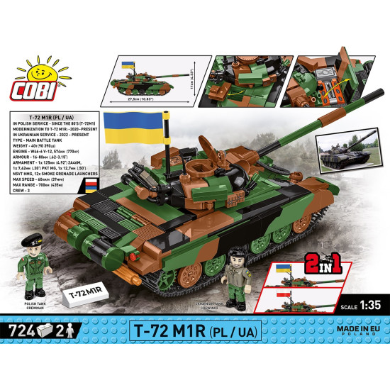 Klocki T-72M1R (PL/UA) 