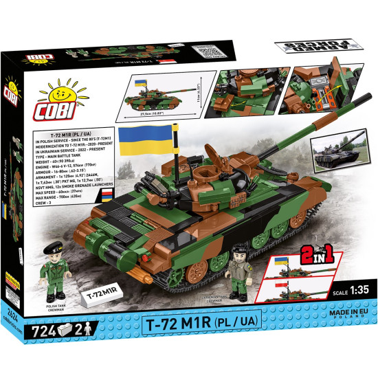 Klocki T-72M1R (PL/UA) 