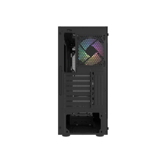 Obudowa Fury Shobo SH4 RGB Midi Tower z oknem Czarna 