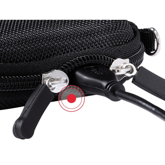 Futerał do zewnętrznego dysku twardego 2,5 Czarny 