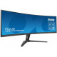 Monitor 44.5 cala XCB4594DQSN-B1 VA,DQHD,165HZ,USB-C-DOCK,RJ45,32:9,1500R,450cd/m2,3000:1,0.8ms,3xUSB,2xHDMI,1xDP,2x3W,PowerDelivery-90W