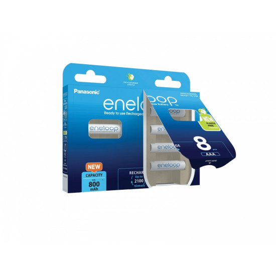 Eneloop AAA akumulator 800 mAh 8 szt 