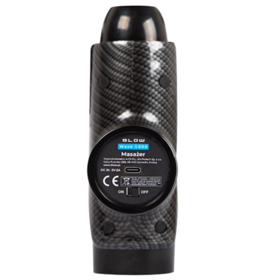 Masażer Wave 5000 + 10 końcówek + walizka 