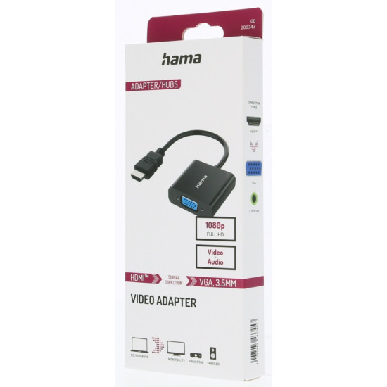 Adapter HDMI VGA +  jack 3.5 mm 