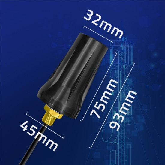 Antena 4G LTE DUAL | 7dBi | dookólna | Zewnętrzna 