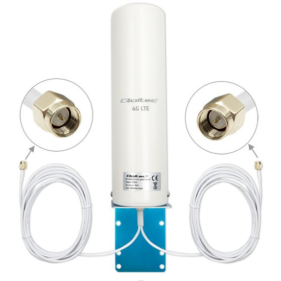 Antena 4G LTE DUAL | 5dBi | dookólna | zewnętrzna 