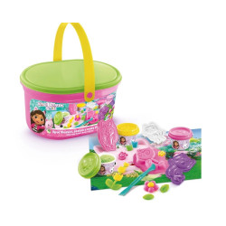 Zestaw z masą plastyczną Koci Domek Gabi - Ogród Wróżkici