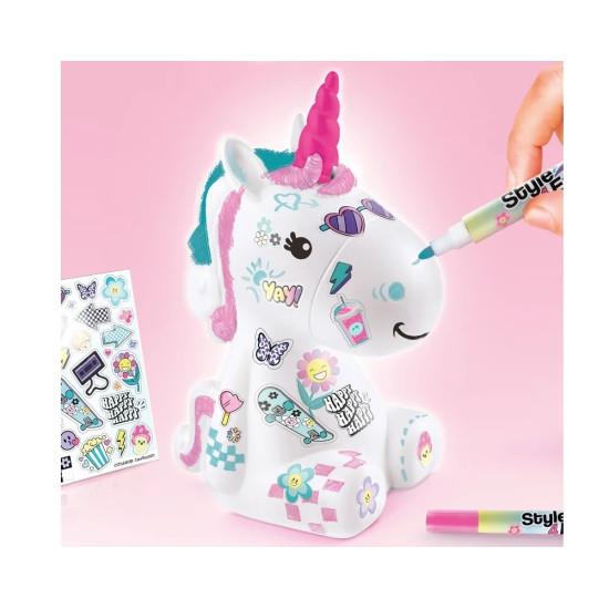 Zestaw Świecące Dekorożce - Jednorożec DIY