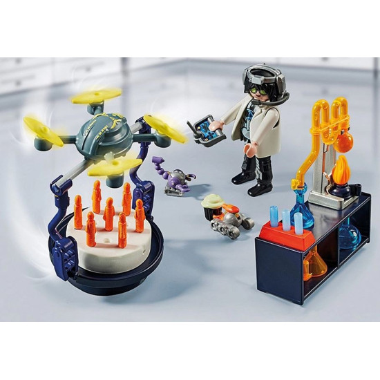 Zestaw z figurkami My Life 71450 Naukowiec z robotami