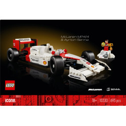 Klocki Icons 10330 McLaren MP4/4 i Ayrton Senna