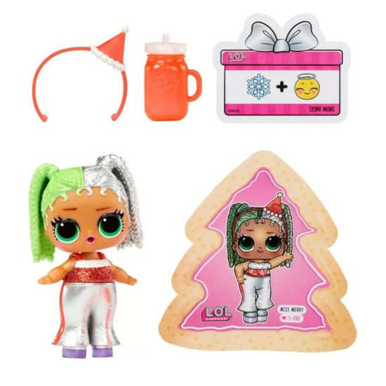 Lalka L.O.L. Świąteczna niespodzianka 1 sztuka 593058