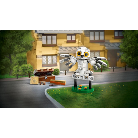 Klocki Harry Potter 76425 Hedwiga z wizytą na ul. Privet Drive 4