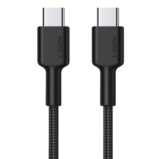 CB-CD45 nylonowy kabel Quick Charge USB C - USB C | 0,9m | 3A | 60W PD | 20V 
