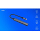 Hub 4 porty USB-C - 3 x USB-A 2.0, 1 x USB-A 3.1 3.1 GEN 1, 5 Gbps, AK-71