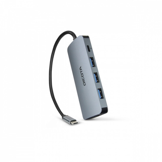 Hub USB-C 8 w 1 Multi Hub 4K PD 100W 