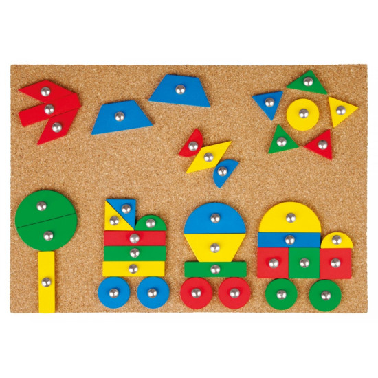 Przybijanka - Zestaw figury geometryczne