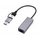 Karta sieciowa USB 3.1 USB-A/USB-C