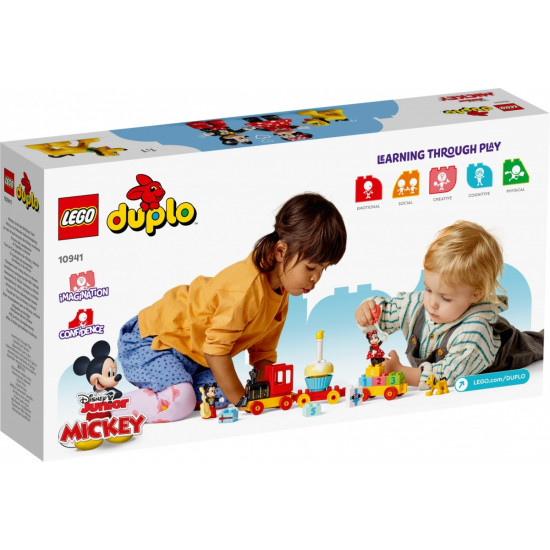 Klocki DUPLO Disney 10941 Urodzinowy pociąg myszek