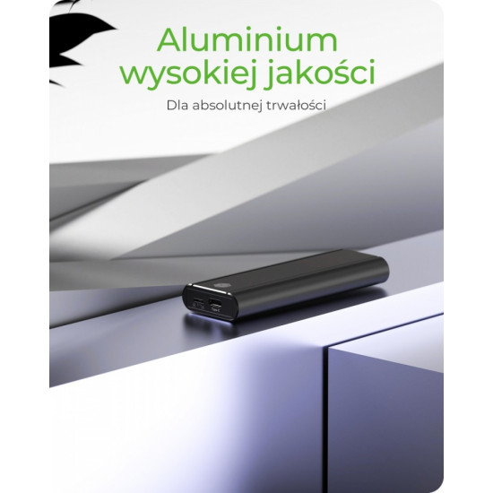 Obudowa dysku SSD IB-1807MT-C31 M.2 NVMe, USB 3.2(Gen2) Type-C, Aluminium 