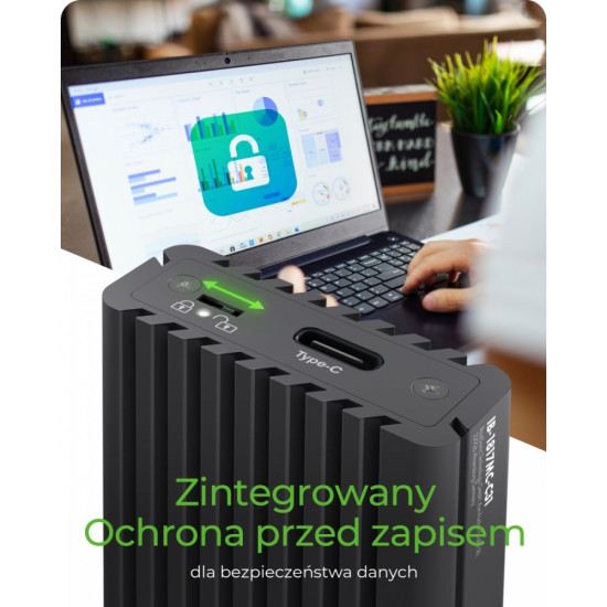 IB-1817MC-C31 TypeC USB 3.1 (Gen 2) na PCI NVMe & SATA  M.2 2230/2242/2260/2280 SSD