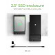 Obudowa IB-200T-C3 2,5  SATA USB 3.2 Gen.1 