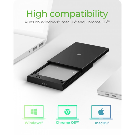 Obudowa IB-200T-C3 2,5  SATA USB 3.2 Gen.1 