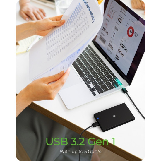 Obudowa IB-200T-C3 2,5  SATA USB 3.2 Gen.1 