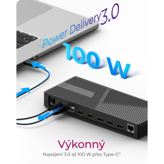 Stacja dokująca IB-DK2246-C 11in1,HDMI,DP,LAN,TYPE-C 