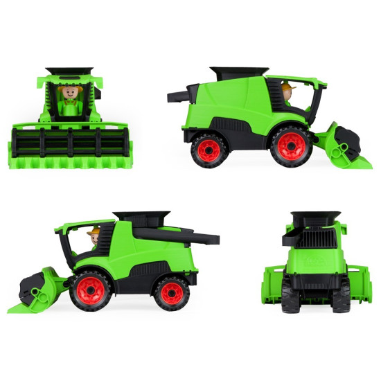 Kombajn w otwartym pudełku