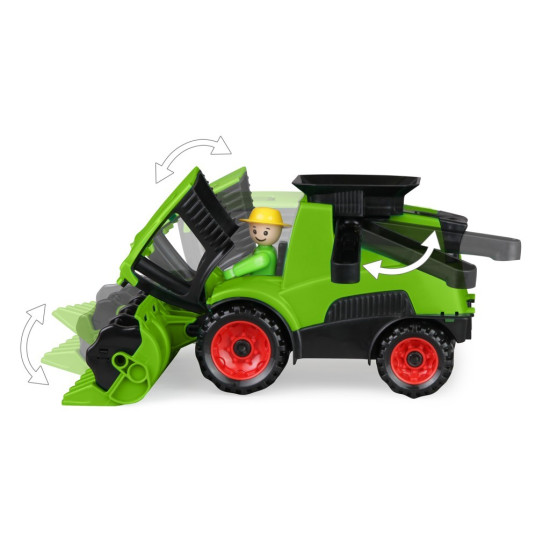 Kombajn w otwartym pudełku