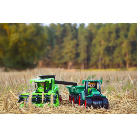 Kombajn w otwartym pudełku