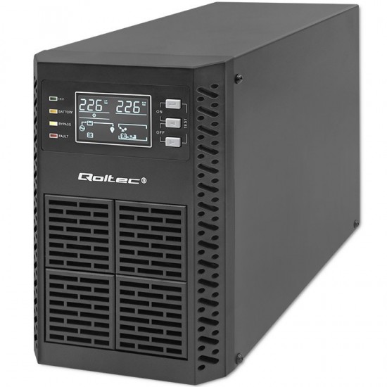 Zasilacz awaryjny UPS 1kVA | 1000W | Power Factor 1.0 | LCD | EPO| USB | On-line 
