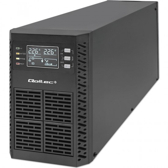 Zasilacz awaryjny UPS 2kVA | 2000W | Power Factor 1.0 | LCD | EPO| USB | On-line 