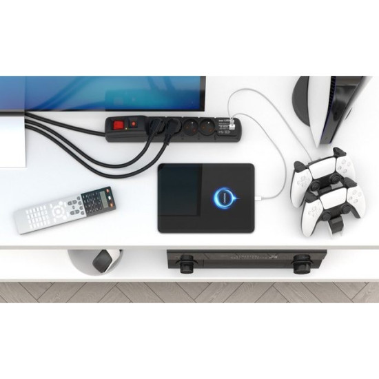 Listwa zasilająca F4 USB A+C 3m 4x 230V PD3.0 QC Czarna 