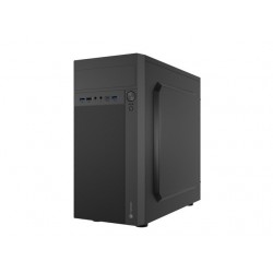 Obudowa Helix USB-C MATX Mini Tower Czarna 