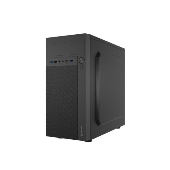Obudowa Helix USB-C MATX Mini Tower Czarna 