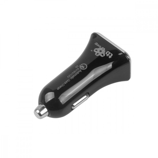 Ładowarka samochodowa uniwersalna USB A+C QC 
