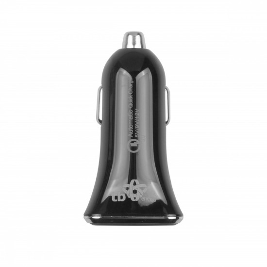 Ładowarka samochodowa uniwersalna USB A+C QC 
