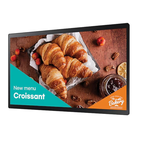 Monitor profesjonalny QB24C-T 24cali Matowy, Dotykowy 16h/7 250(cd/m2) 1920x1080(FHD) S10 Player(Tizen7, VXT Ready) WiFi/BT 3lata d2d (LH24QBRBBGCXEN)