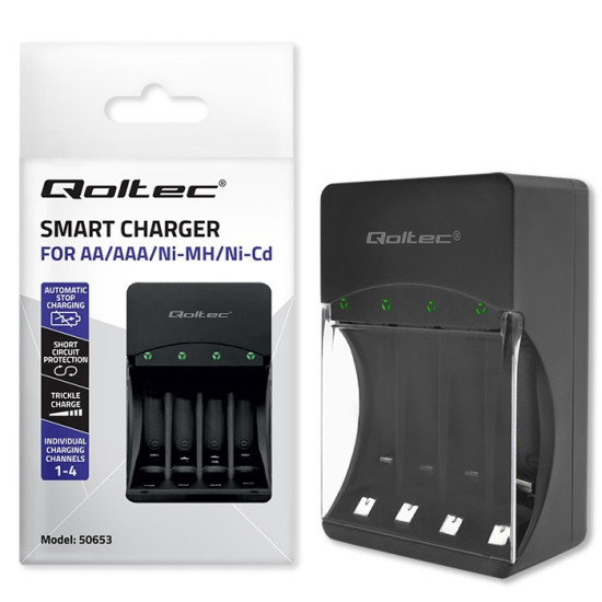 Ładowarka do akumulatorków Ni-MH typu R03/AAA R6/AA | 300mA 