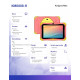 Tablet dla dzieci FUN 808 Czerwony