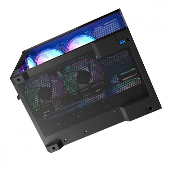 Obudowa komputerowa Volcano Panorama APEX ARGB 5F MIDI szara